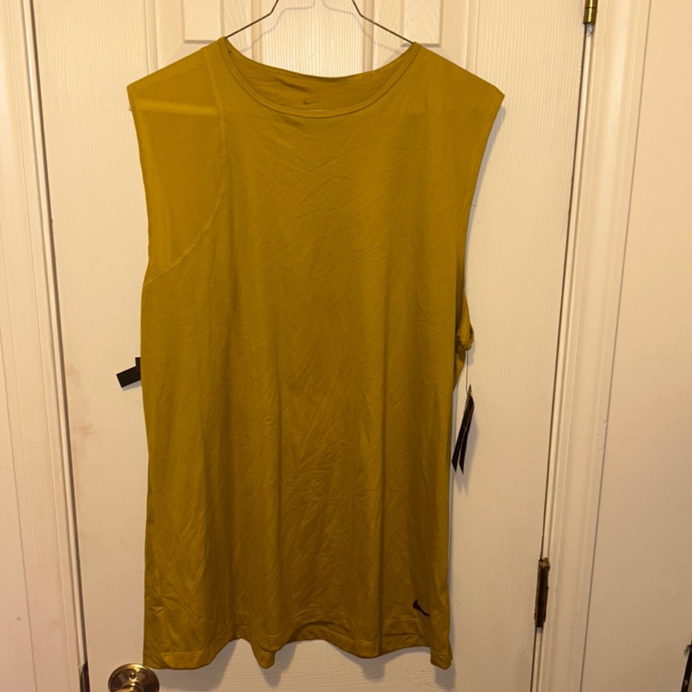 NWT Nike Training Tank in Chartreuse